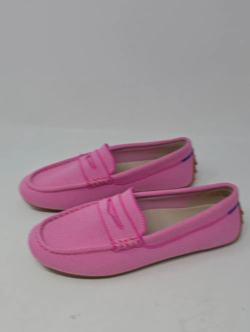 Rothy's The Daily Driving Pink Women's Slip-On Loafers Size 7